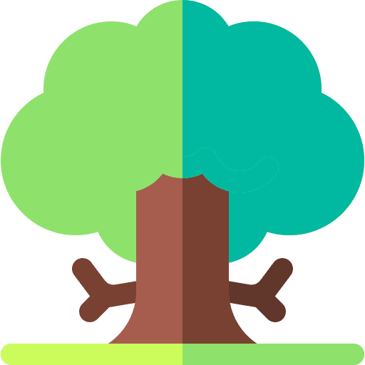 Tree people fantasy folklore fairy tale icon Tree people fantasy folklore fairy tale icon