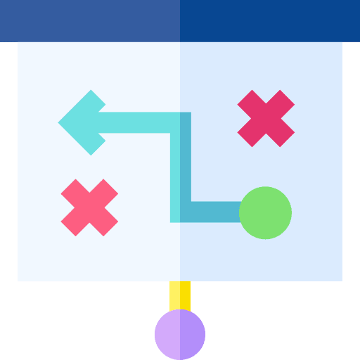 Strategy business presentation business and finance icon