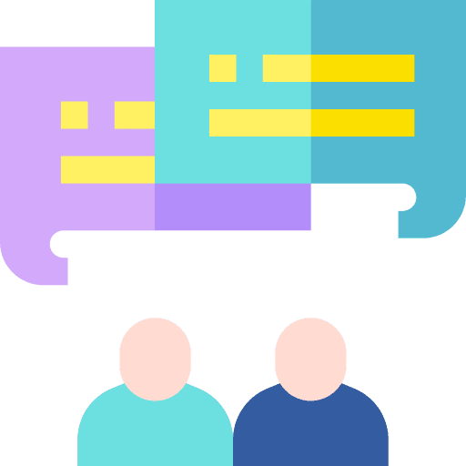 Discussion people meeting discussion icon Discussion people meeting discussion icon