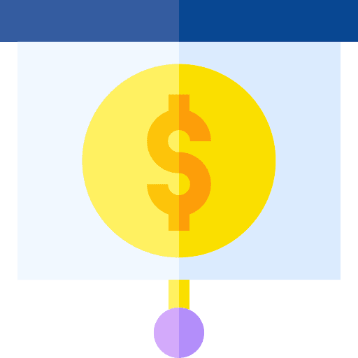 Economy business and finance market presentation icon Economy business and finance market presentation icon
