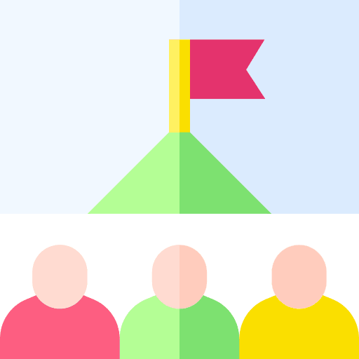 Goal target team flag icon Goal target team flag icon