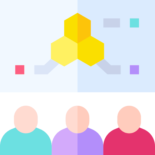 Molecules people lesson user icon Molecules people lesson user icon