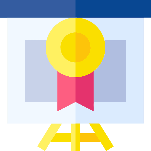 Recognition presentation recognition badge icon Recognition presentation recognition badge icon