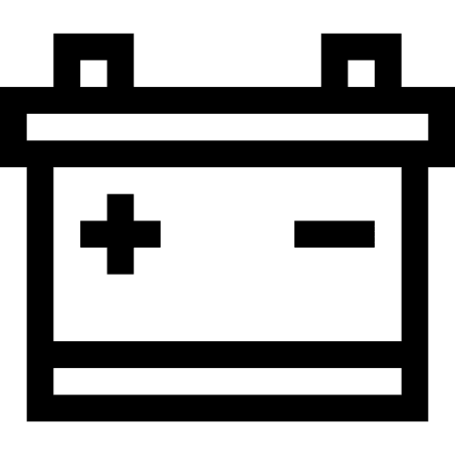 Battery car battery battery technology icon