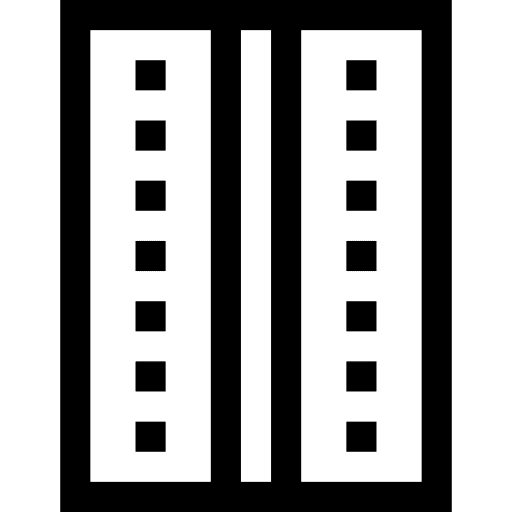 Lane highway zip line transportation icon