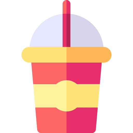 Smoothie plastic cup food and restaurant cold drink icon Smoothie plastic cup food and restaurant cold drink icon
