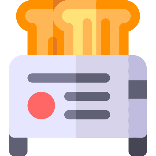 Toast toaster bread breakfast icon Toast toaster bread breakfast icon