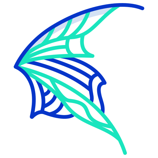 Wings miscellaneous fairy wings icon