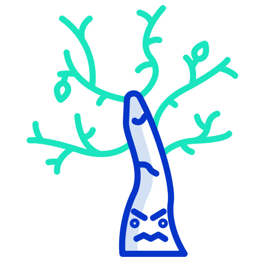Tree scary halloween tree icon Tree scary halloween tree icon