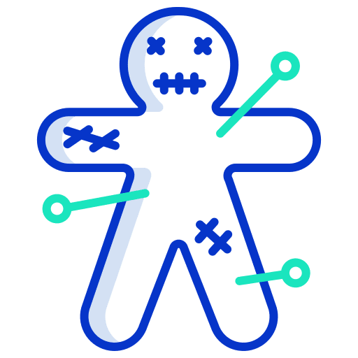 Voodoo doll spooky terror voodoo doll icon Voodoo doll spooky terror voodoo doll icon