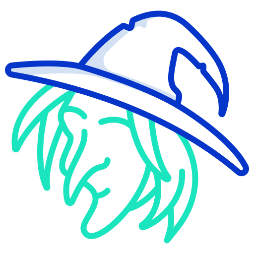 Witch magician wizard woman icon Witch magician wizard woman icon