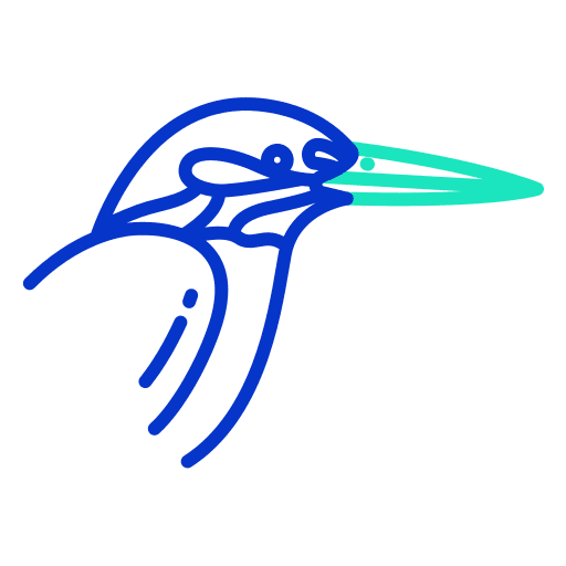 Kingfisher bird kingfisher animals icon Kingfisher bird kingfisher animals icon