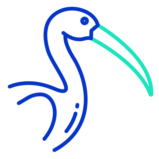 Flamingo zoology animals ornithology icon Flamingo zoology animals ornithology icon