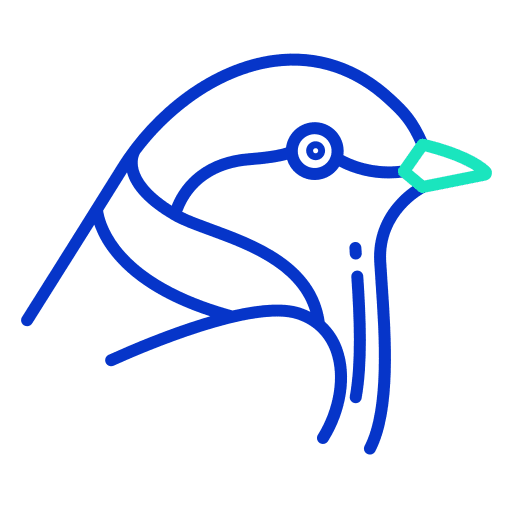 Swallow zoology bird ornithology icon Swallow zoology bird ornithology icon