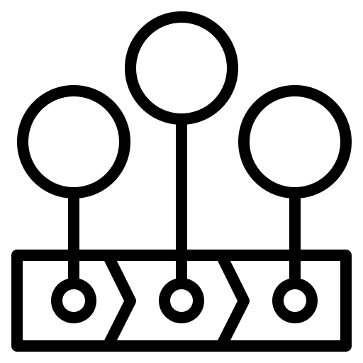Timeline timeline circle arrows icon