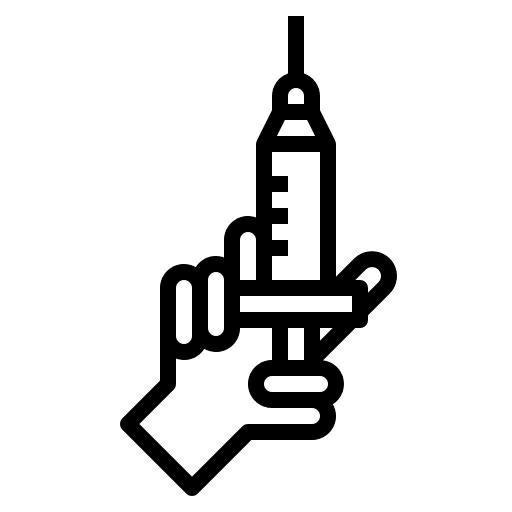 Injection healthcare medicine injection icon