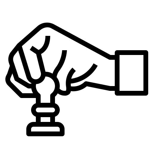 Chess chess hand game icon