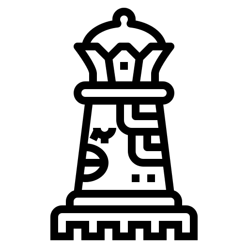 Queen chess chess piece strategy icon