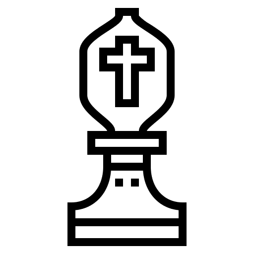 Bishop game strategy chess icon