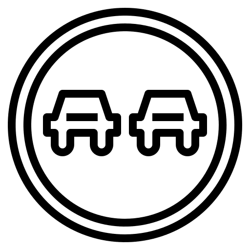 No overtaking road sign no overtaking traffic sign icon No overtaking road sign no overtaking traffic sign icon