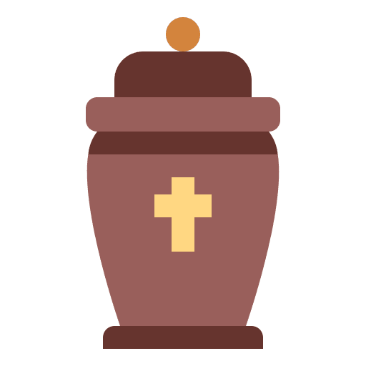 Ashes funeral urn cultures icon