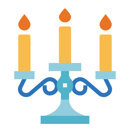 Candlestick candlestick candle candelabra icon