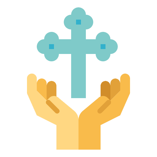 Pray hands religion pray icon