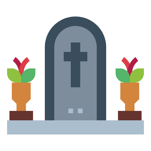 Tombstone funeral gravestone rip icon Tombstone funeral gravestone rip icon