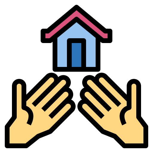 House miscellaneous donation charity icon House miscellaneous donation charity icon