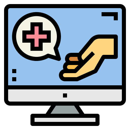 Medical assistance healthcare and medical hand medical assistance icon Medical assistance healthcare and medical hand medical assistance icon
