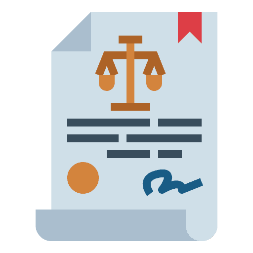 Certificate degree diploma education icon