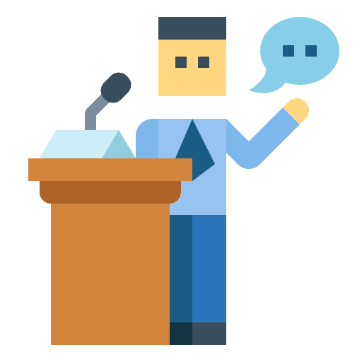 Speech conversation people man icon Speech conversation people man icon