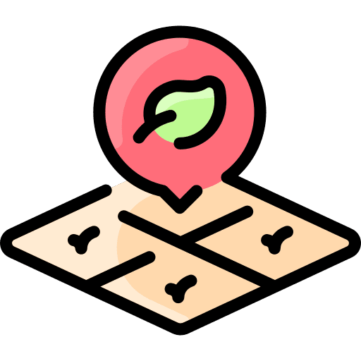 Field smart farm pin placeholder icon