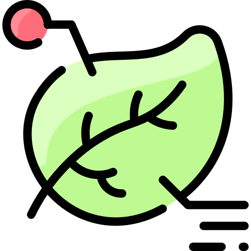 Leaf plant leaf nature farming and gardening icon
