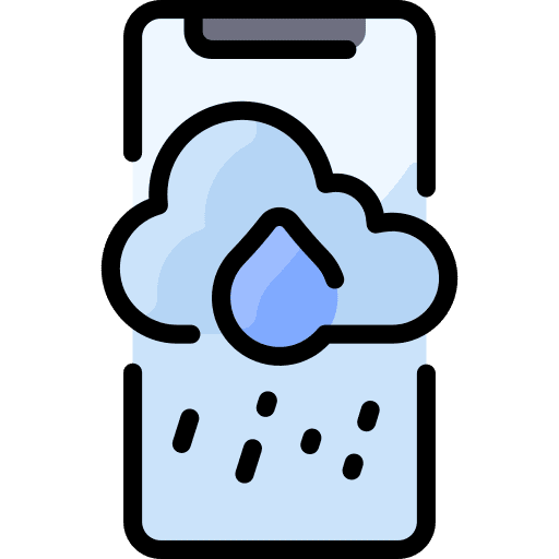 Smartphone garden agriculture farming and gardening icon