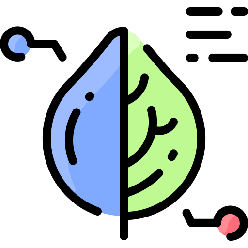 Water drop farming and gardening leaves ecology and environment icon