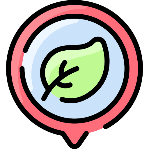 Placeholder map location pin farming and gardening icon