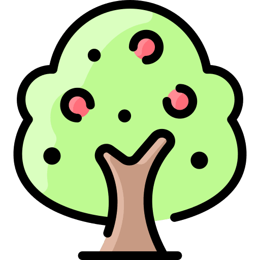 Tree tree fruit tree garden icon