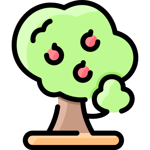 Apple tree apple tree forest wood icon Apple tree apple tree forest wood icon