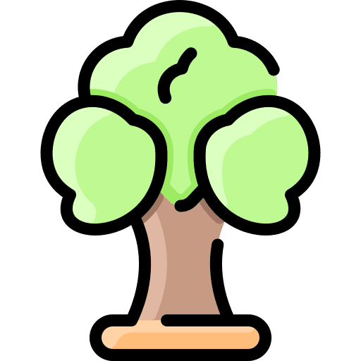 Tree environment wood botanical icon Tree environment wood botanical icon