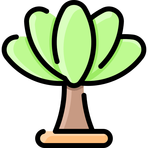Tree forest woodland botanical icon Tree forest woodland botanical icon