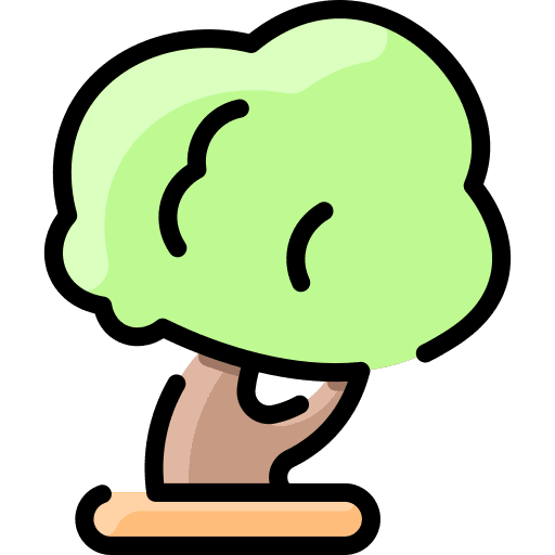 Tree botanical nature environment icon Tree botanical nature environment icon