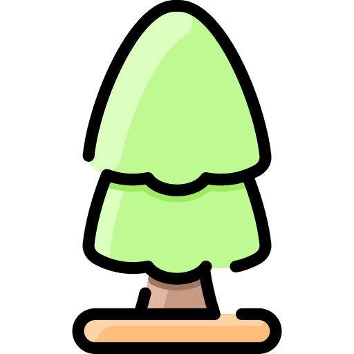 Tree forest wood botanical icon Tree forest wood botanical icon