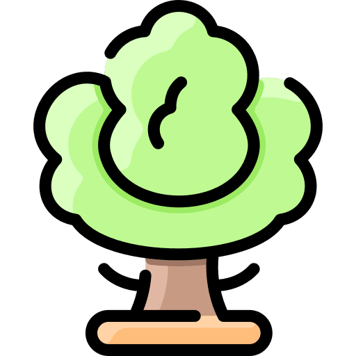 Tree wood botanical environment icon Tree wood botanical environment icon