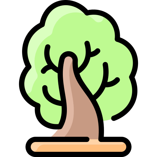 Tree wood woodland environment icon Tree wood woodland environment icon