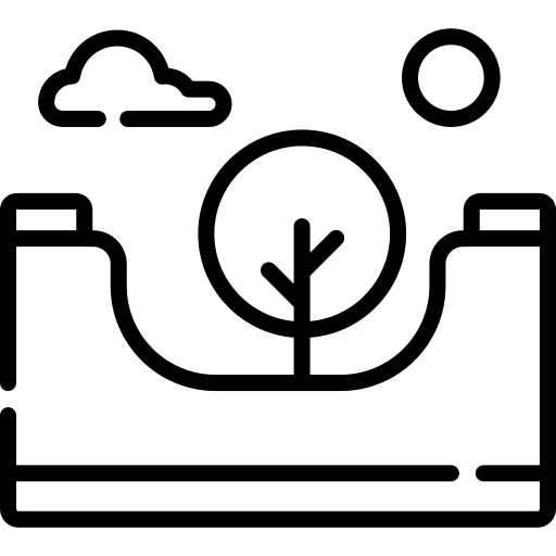 Skate park urban sports and competition jump icon Skate park urban sports and competition jump icon