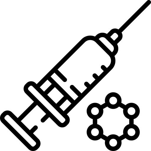 Nanotechnology healthcare and medical nanotech nanotechnology icon