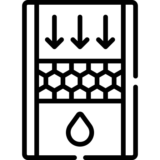 Nanotechnology nano nanotechnology water drop icon