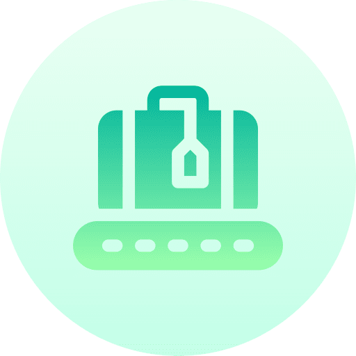 Baggage reclaim luggage claim icon Baggage reclaim luggage claim icon