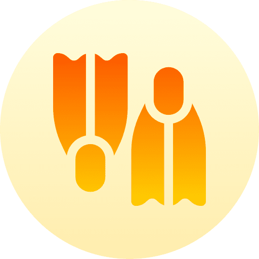 Flippers flippers beach sea icon Flippers flippers beach sea icon